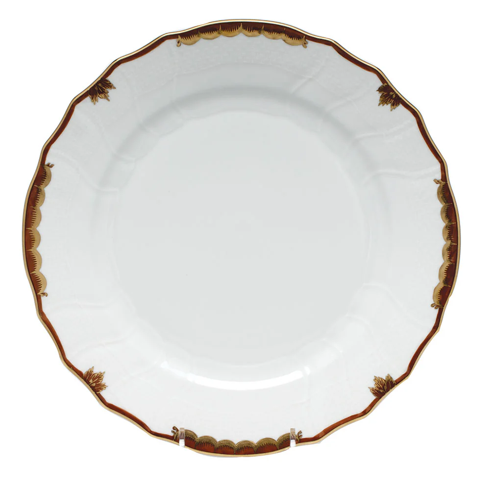 Princess Victoria Brown Dinner Plate 10.5"d - Image 2