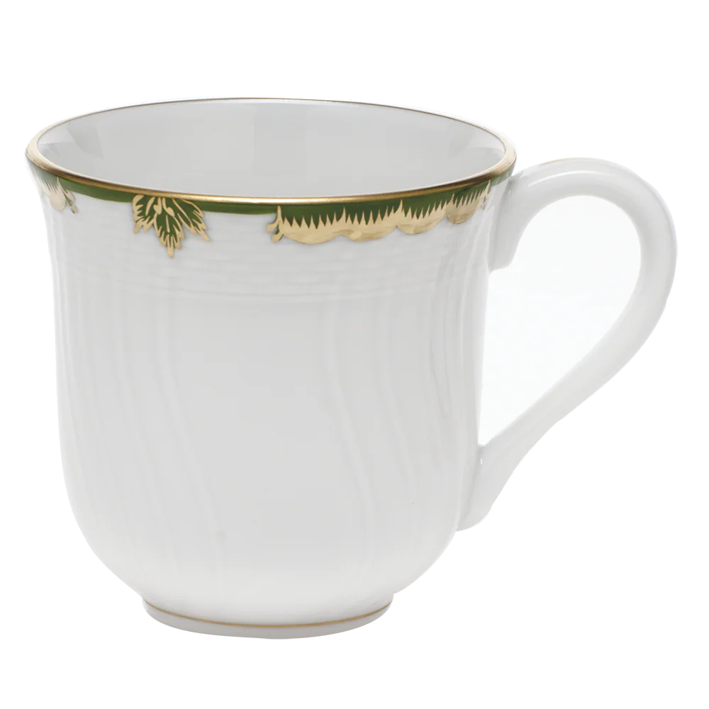 Princess Victoria Dark Green Mug (10 Oz) 3.5"h