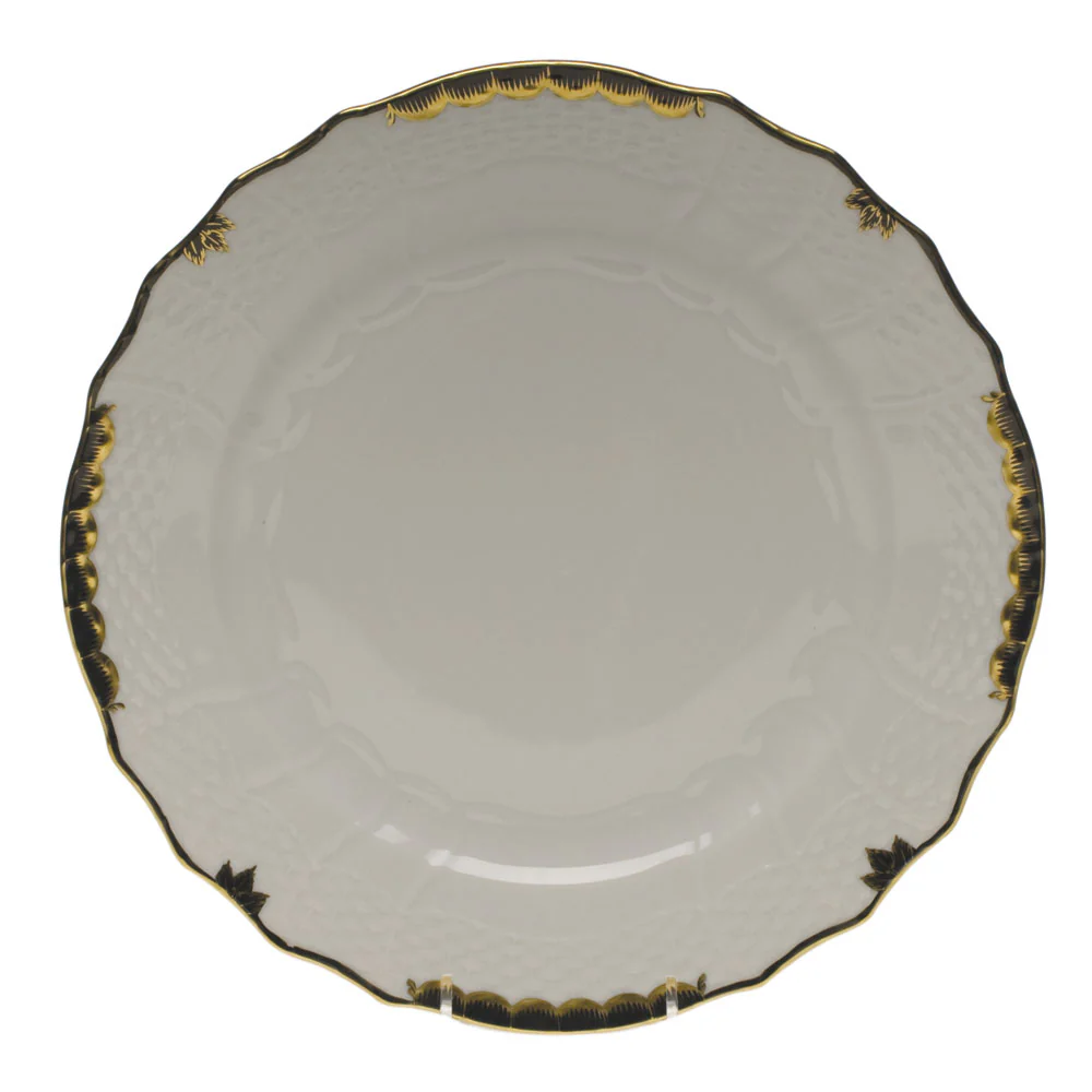 Princess Victoria Black Service Plate 11"d - Image 2