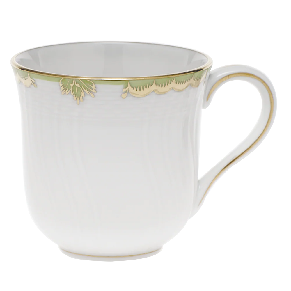 Princess Victoria Green Mug (10 Oz) 3.5"h