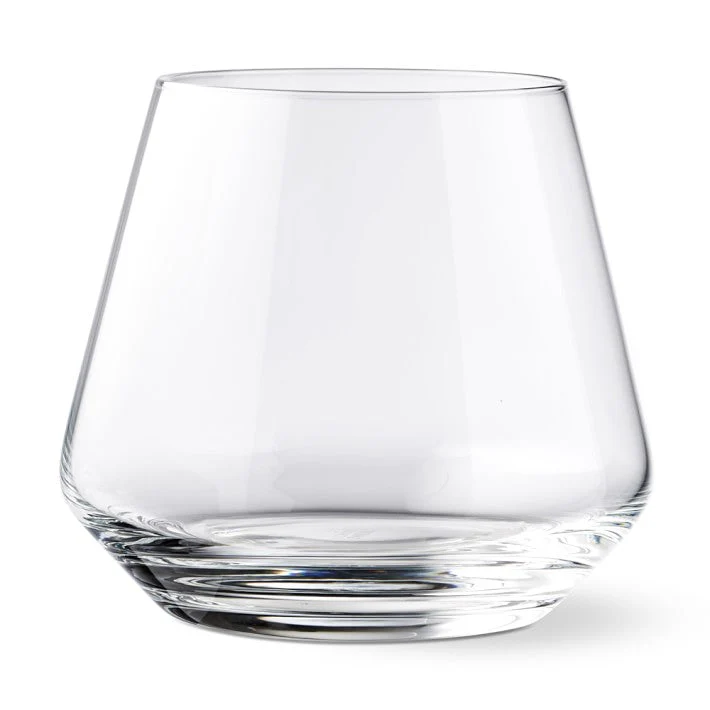 Pure Stemless Burgundy Tumbler - Set of 4