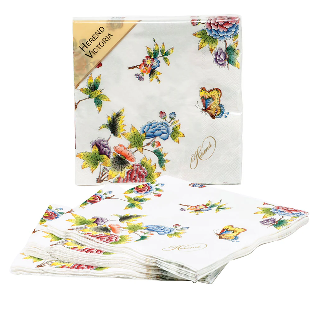 Queen Victoria Paper Napkins Pack Of 20