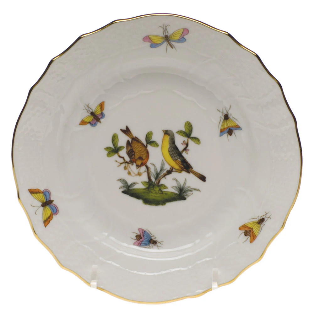Rothschild Bird Bread And Butter Plate - Mo 07 6"d - Image 2