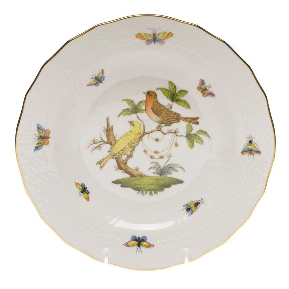 Rothschild Bird Dessert Plate - Motif 06 8.25"d - Image 2