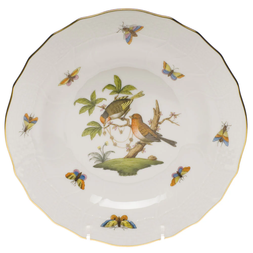 Rothschild Bird Dessert Plate - Motif 10 8.25"d - Image 2