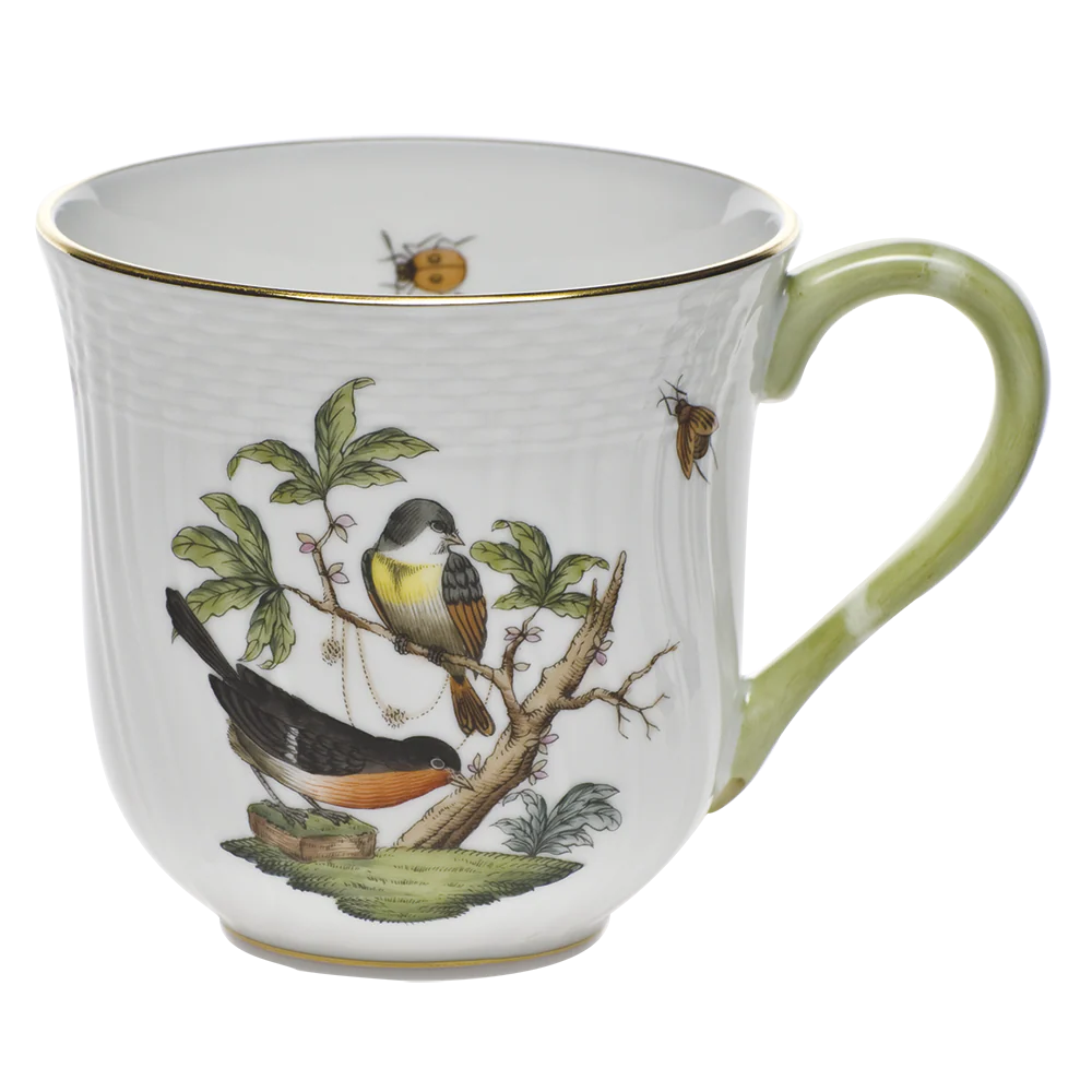 Rothschild Bird Mug - Motif 02 (10 Oz) 3.5"h