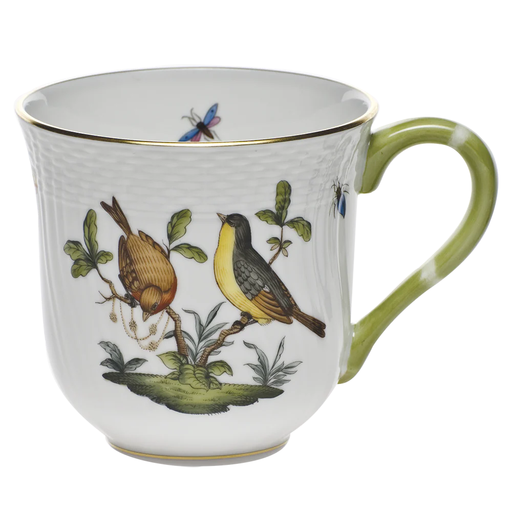 Rothschild Bird Mug - Motif 07 (10 Oz) 3.5"h