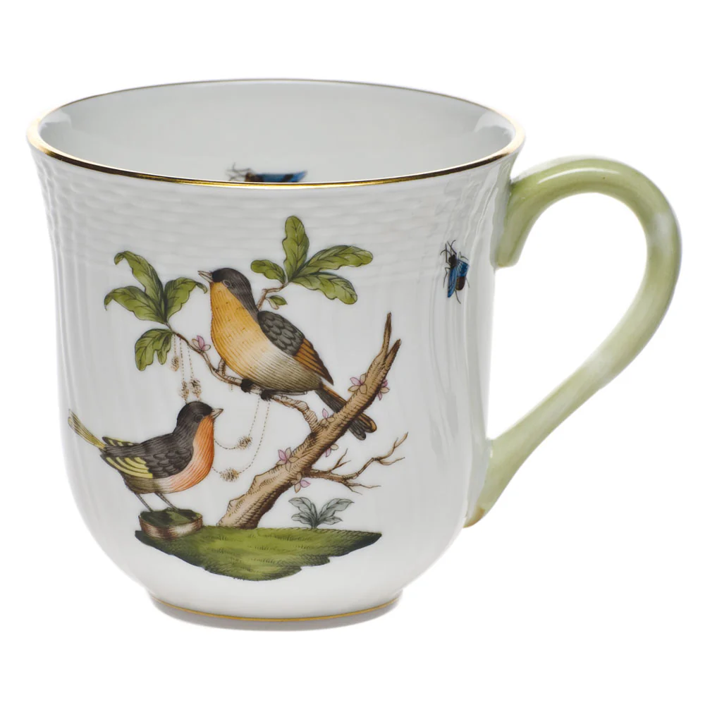 Rothschild Bird Mug - Motif 08 (10 Oz) 3.5"h - Image 2