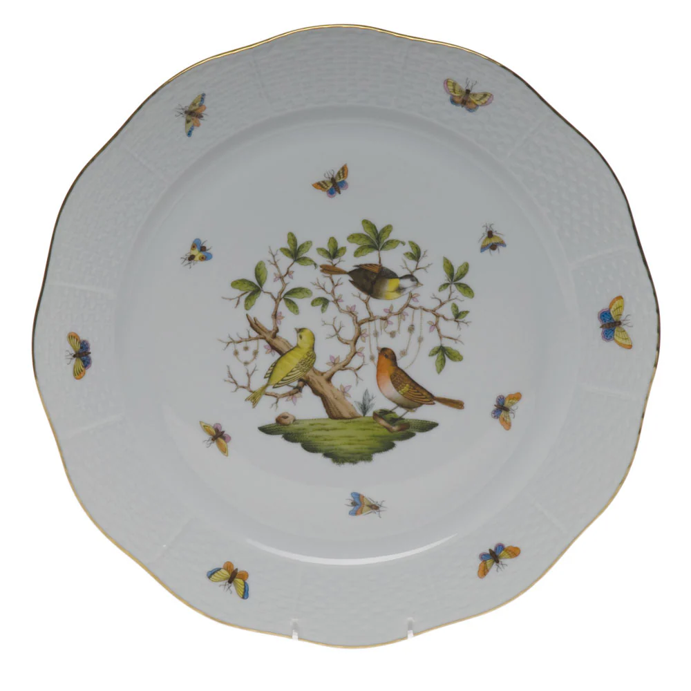 Rothschild Bird Round Platter  13.75"d