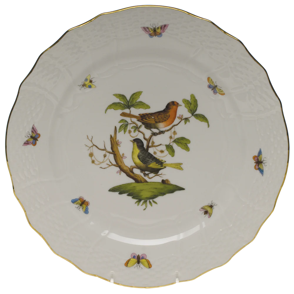 Rothschild Bird Service Plate - Motif 03 11"d
