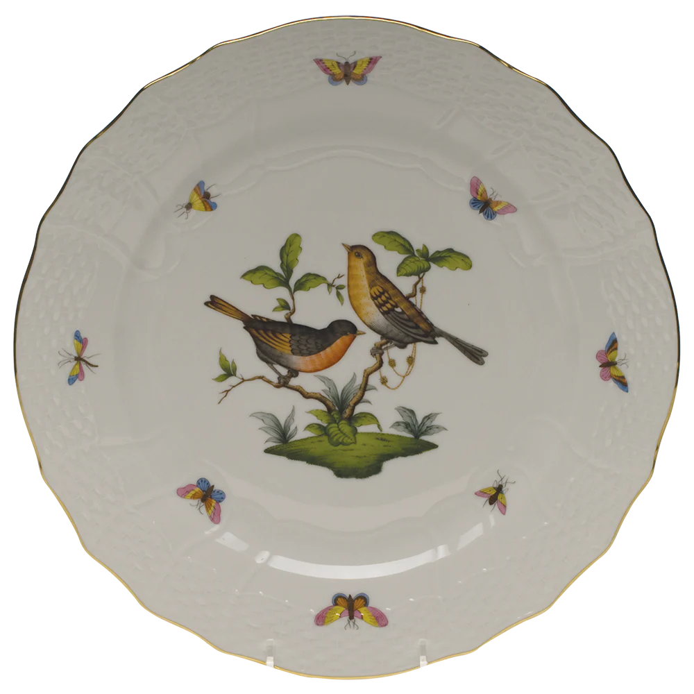 Rothschild Bird Service Plate - Motif 09 11"d