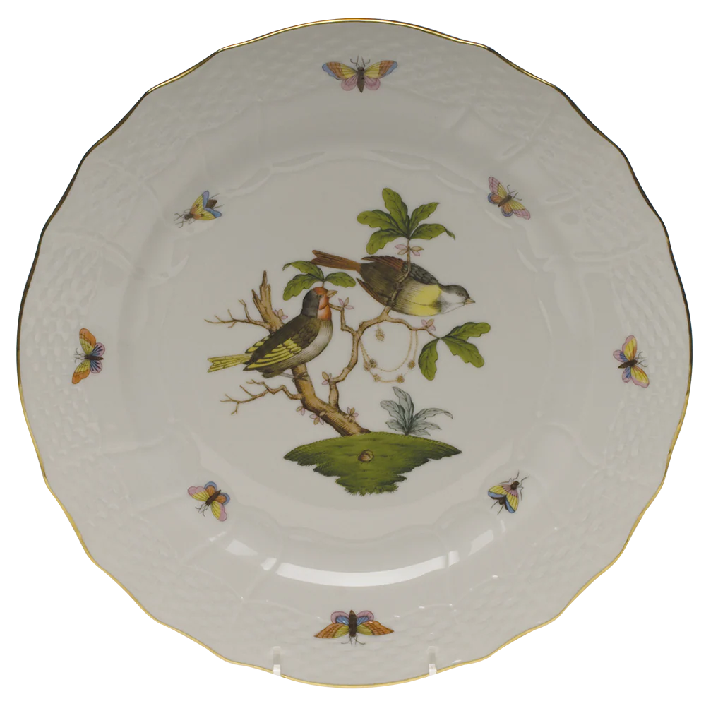 Rothschild Bird Service Plate - Motif 11 11"d