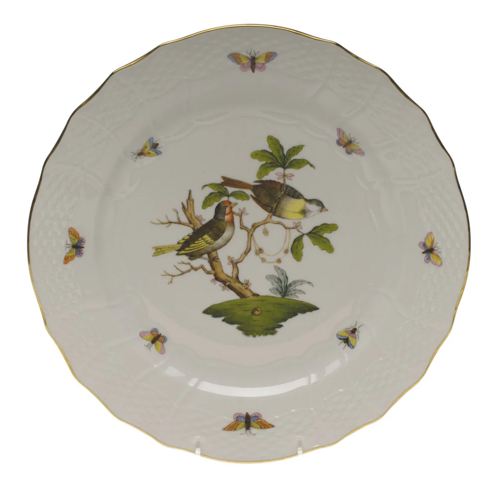Rothschild Bird Service Plate - Motif 11 11"d - Image 2