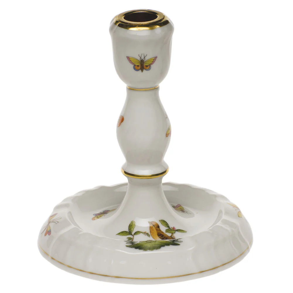 Rothschild Bird Single Candlestick  6"h