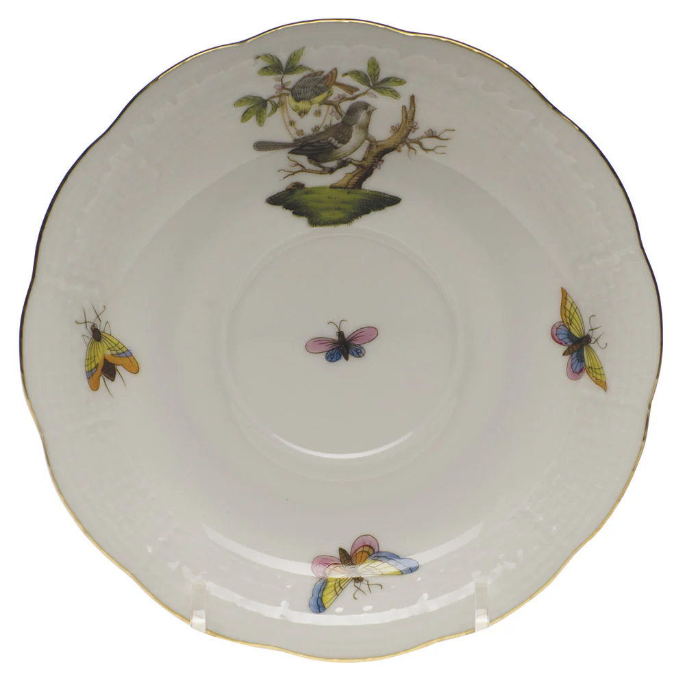 Rothschild Bird Tea Saucer - Motif 01 6"d - Image 2