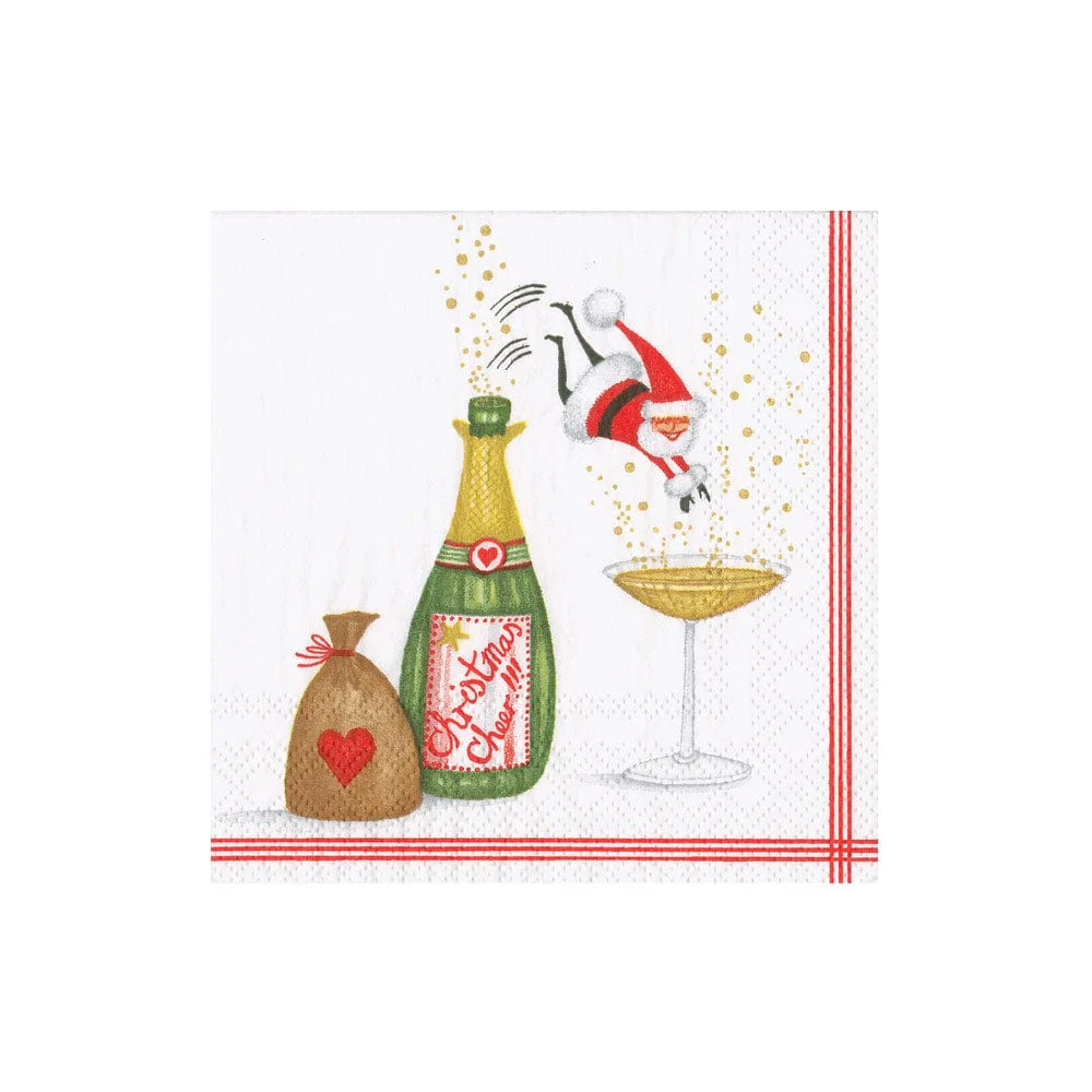 Santa Splash Cocktail Napkins