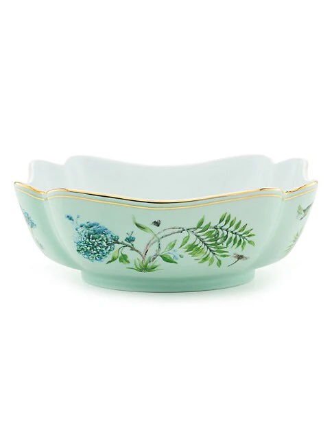 Secret Garden Square Salad Bowl