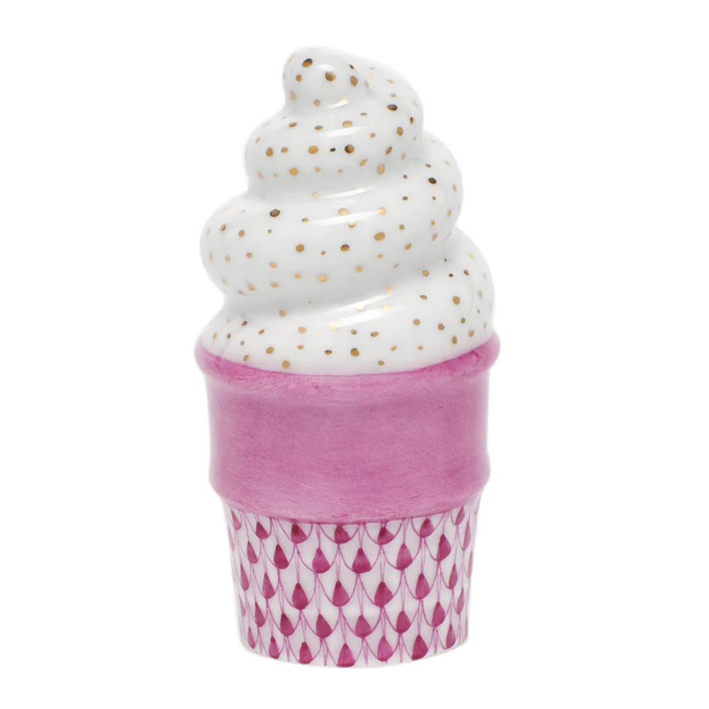 Ice Cream Cone 1.5"l X 2.5"h
