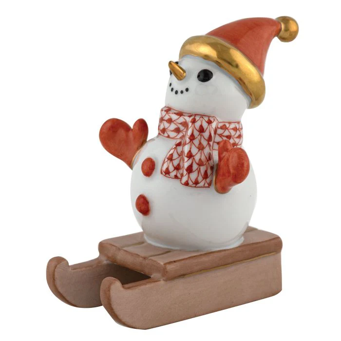 Sledding Snowman - Image 2