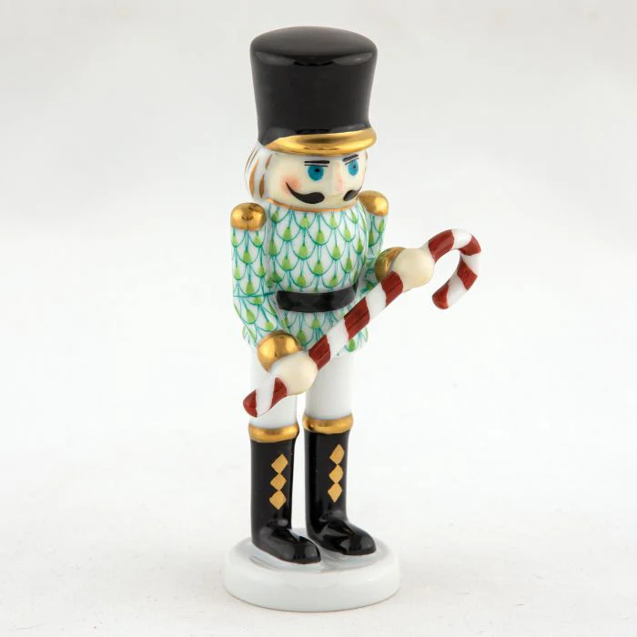 Small Nutcracker with Candy Cane - Image 8