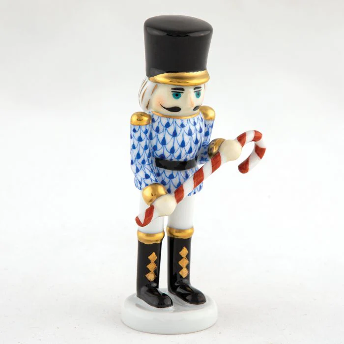Small Nutcracker with Candy Cane - Image 9