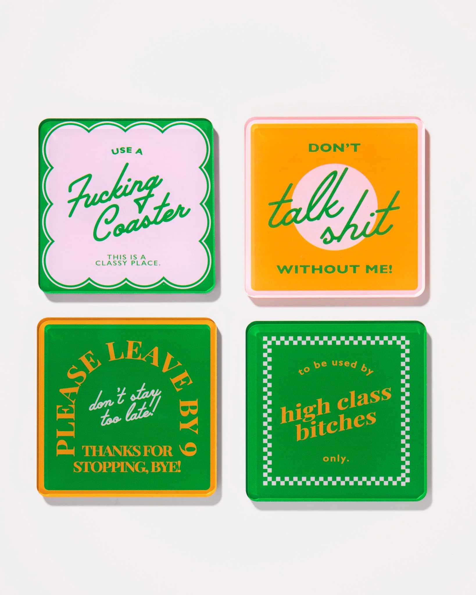 Snarky Coasters Boxed Set of 4 - Image 2