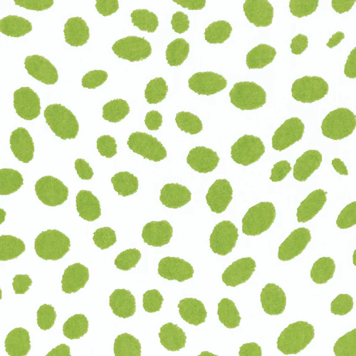 Spots Green Luncheon Napkin