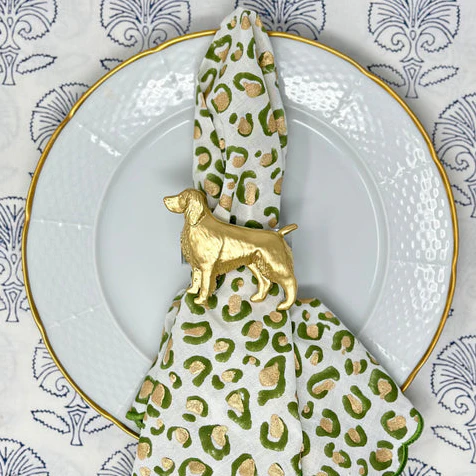 Springer Spaniel Napkin Ring - Set of 4