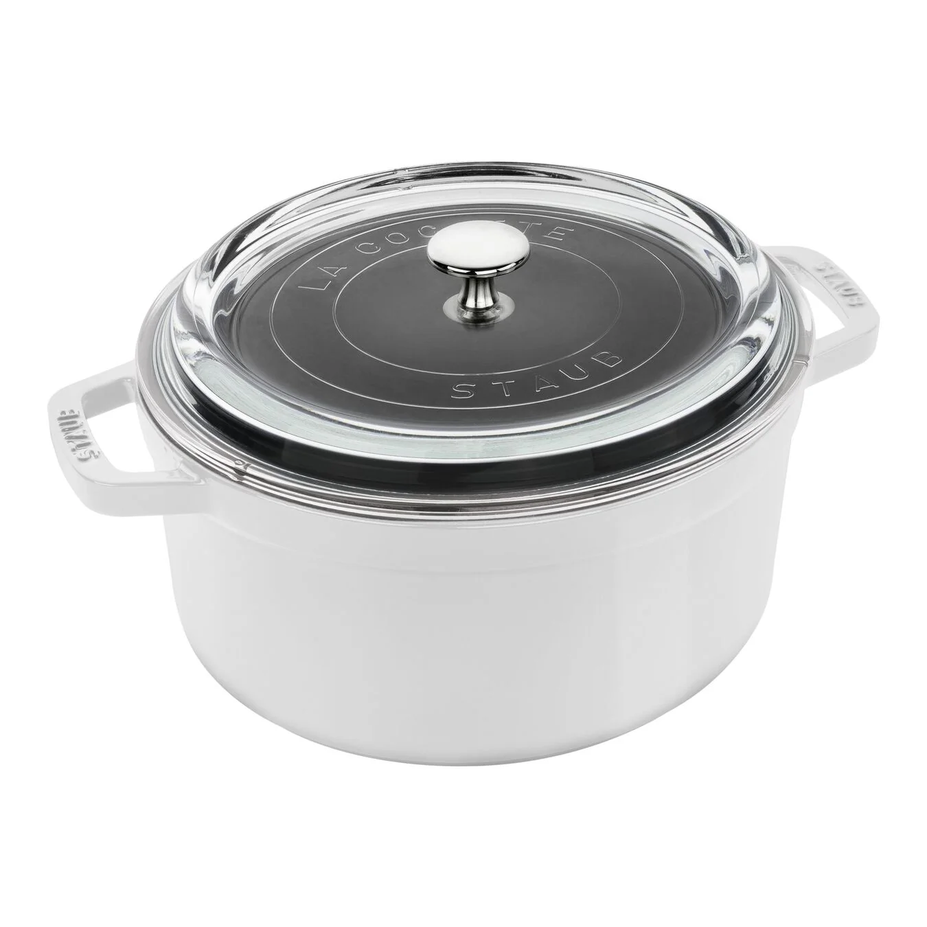 Staub Cocotte Round 4 qt. with glass lid - Image 2
