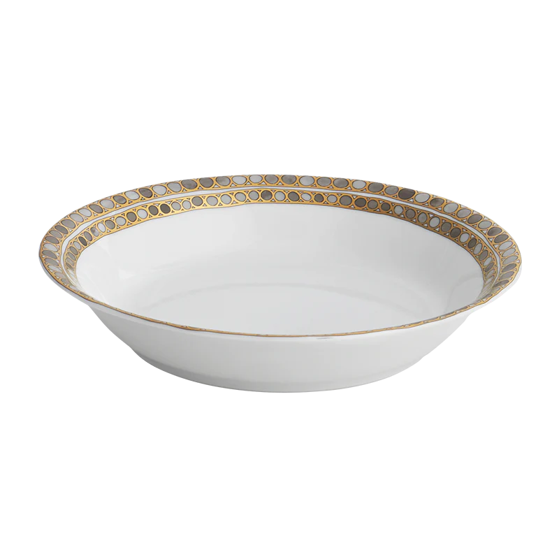 Syracuse Taupe Cereal Bowl 7.5"