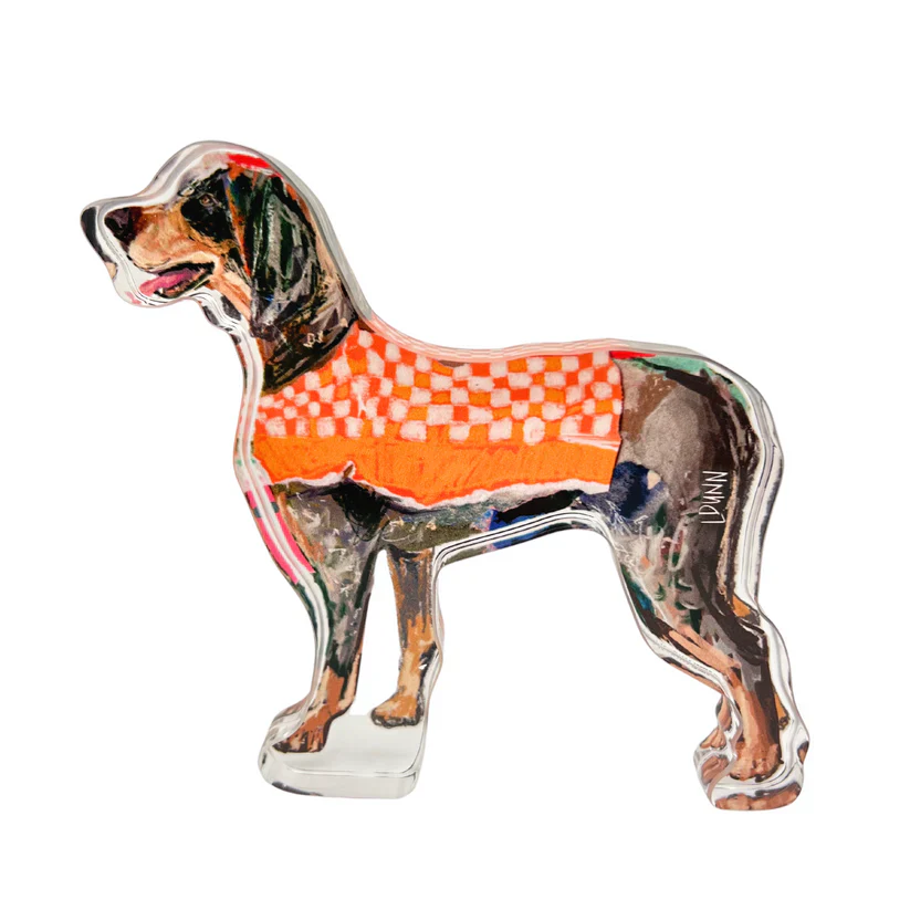 Tennessee Gameday Acrylic Dog