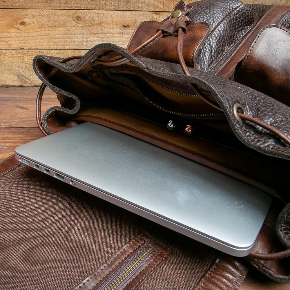 Theodore Leather Backpack - Image 8