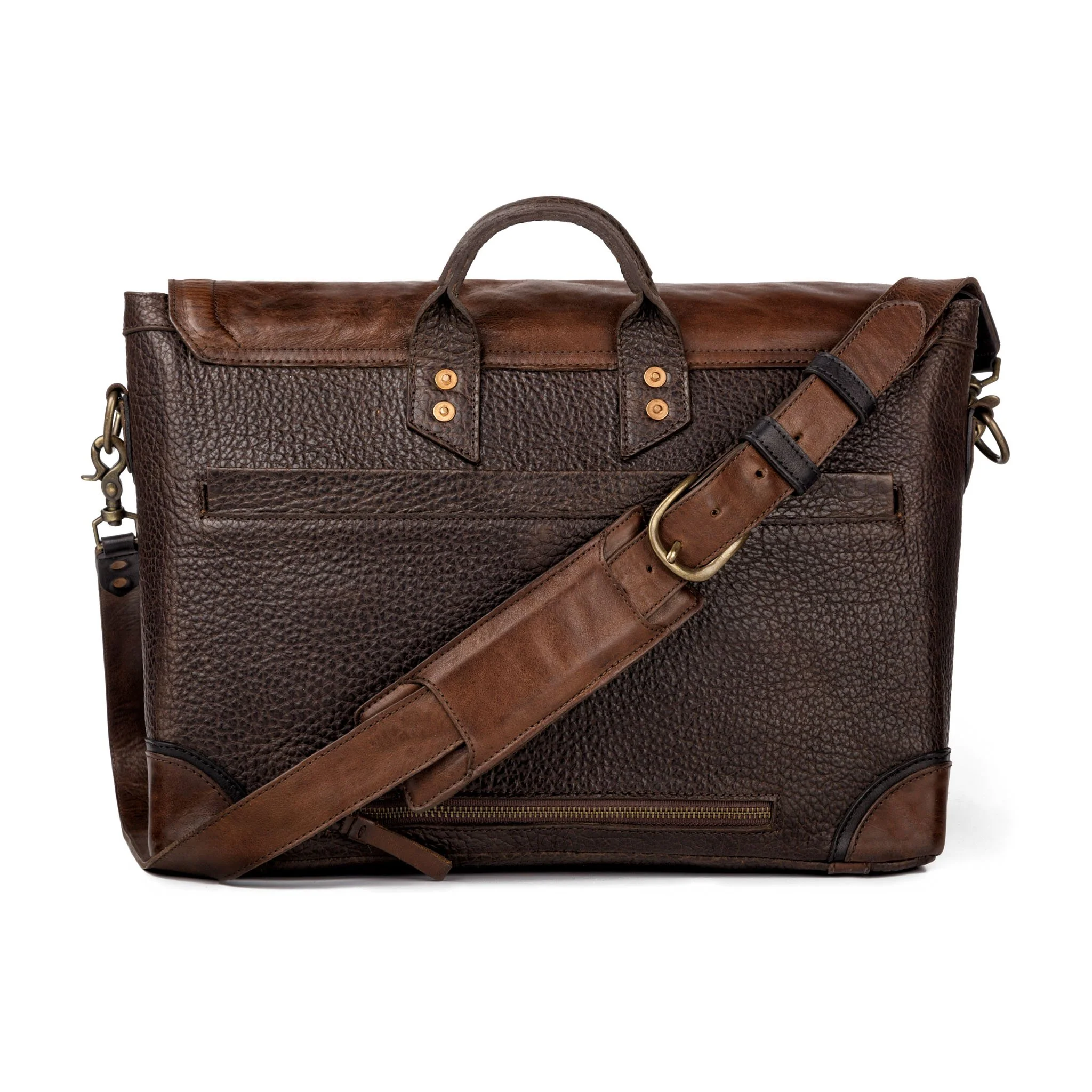 Theodore Leather Messenger - Image 3
