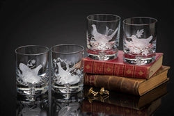 Upland Game Birds Old Fashioned Glasses
