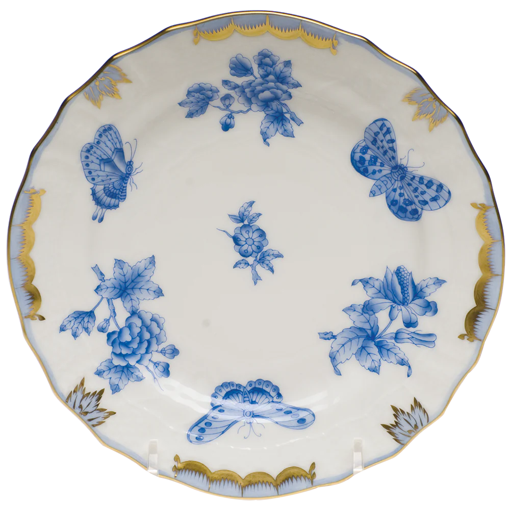 Fortuna Blue Bread And Butter Plate