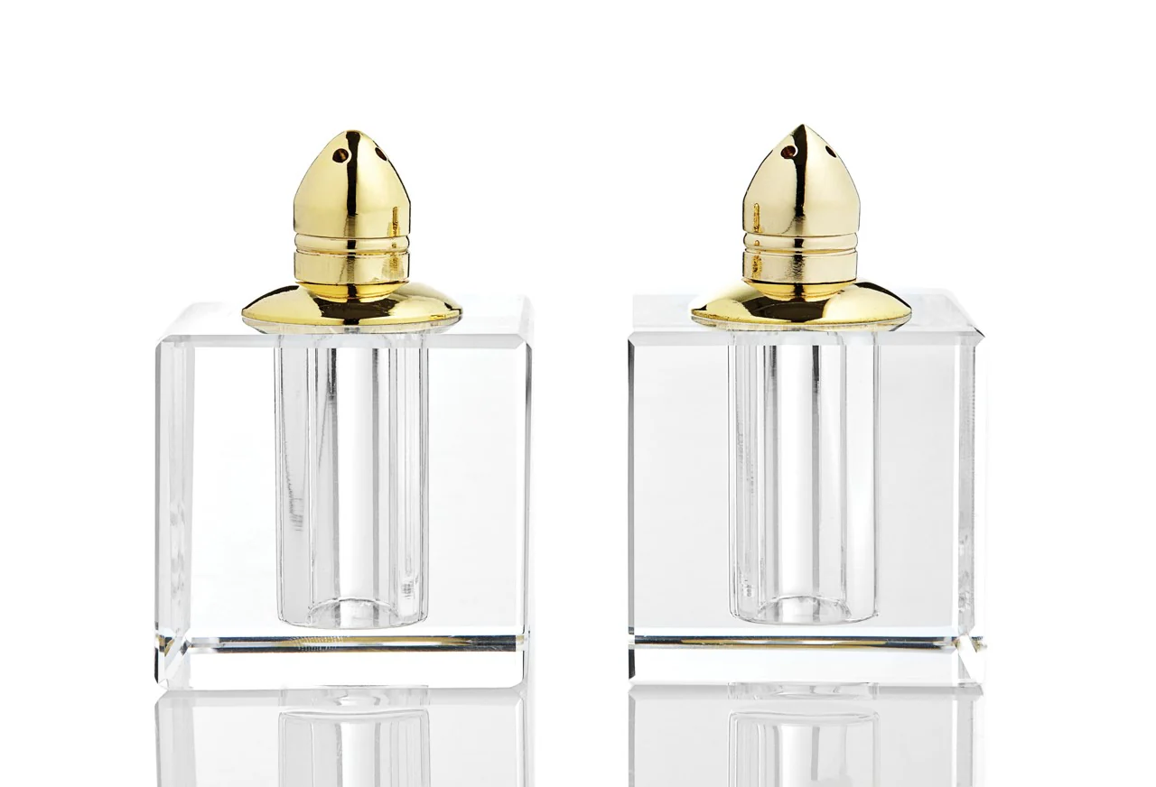 Vitality Gold 2 Pc Salt & Pepper  H2.75"
