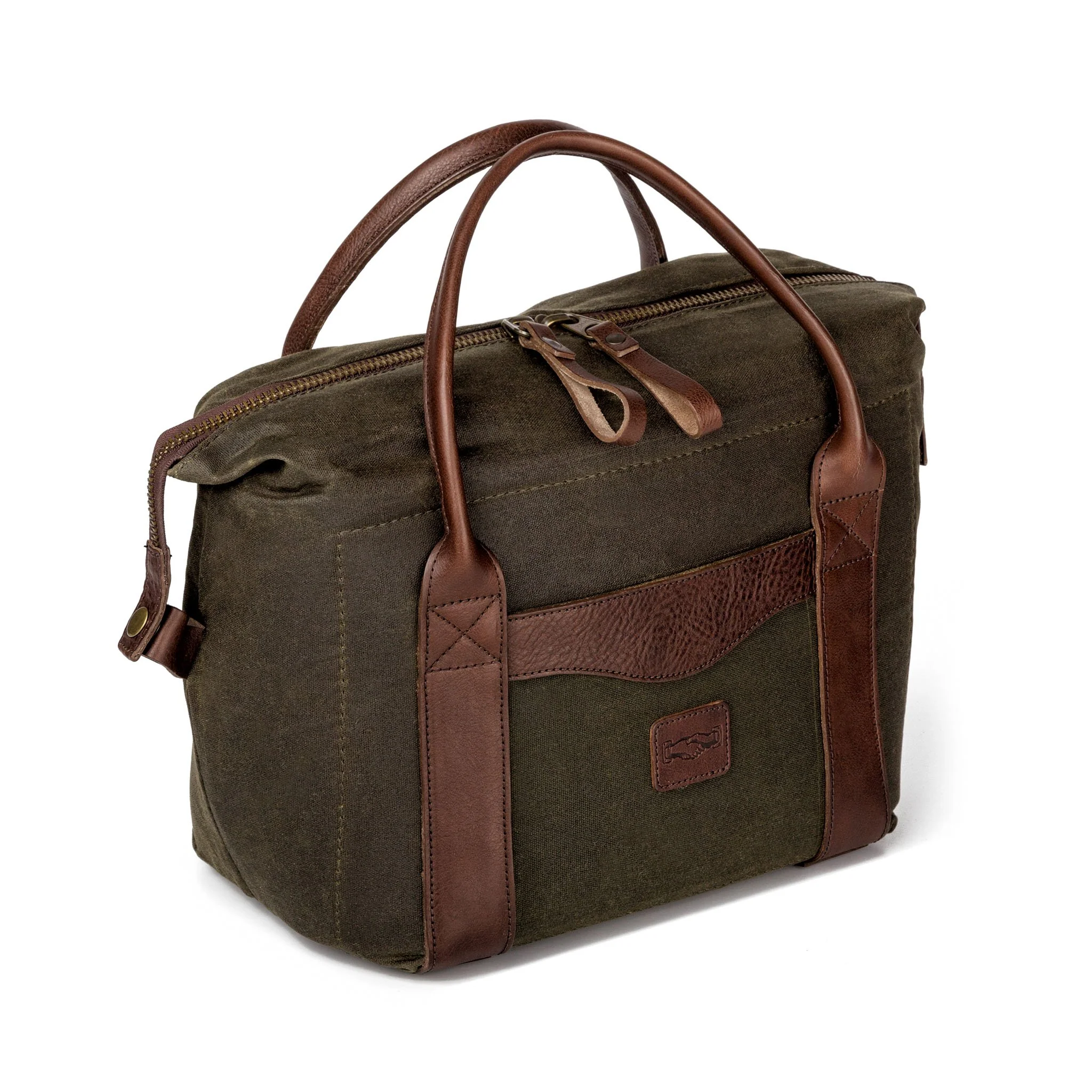 White Wing Waxed Canvas Cooler - Image 2