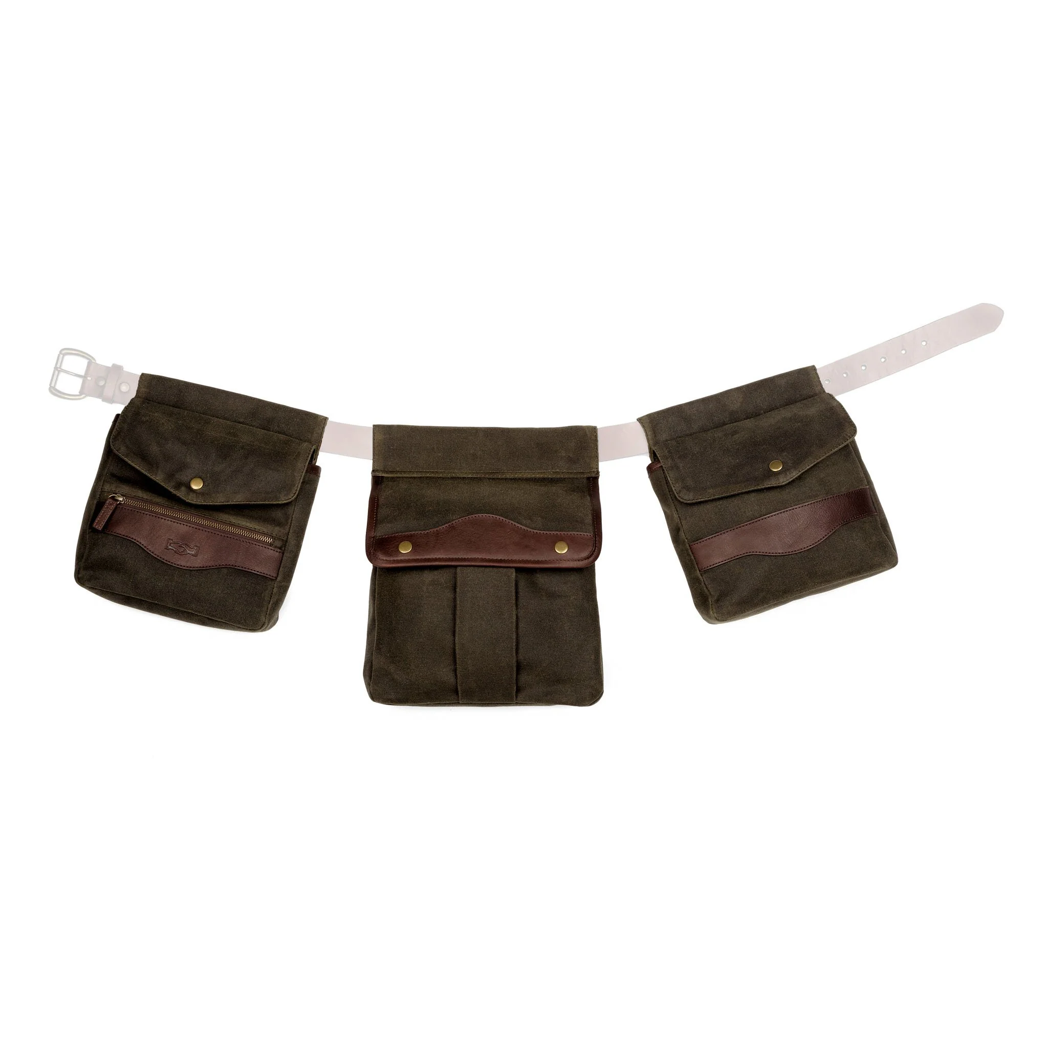 White Wing Waxed Canvas Hunting Game Bag Set - Image 9