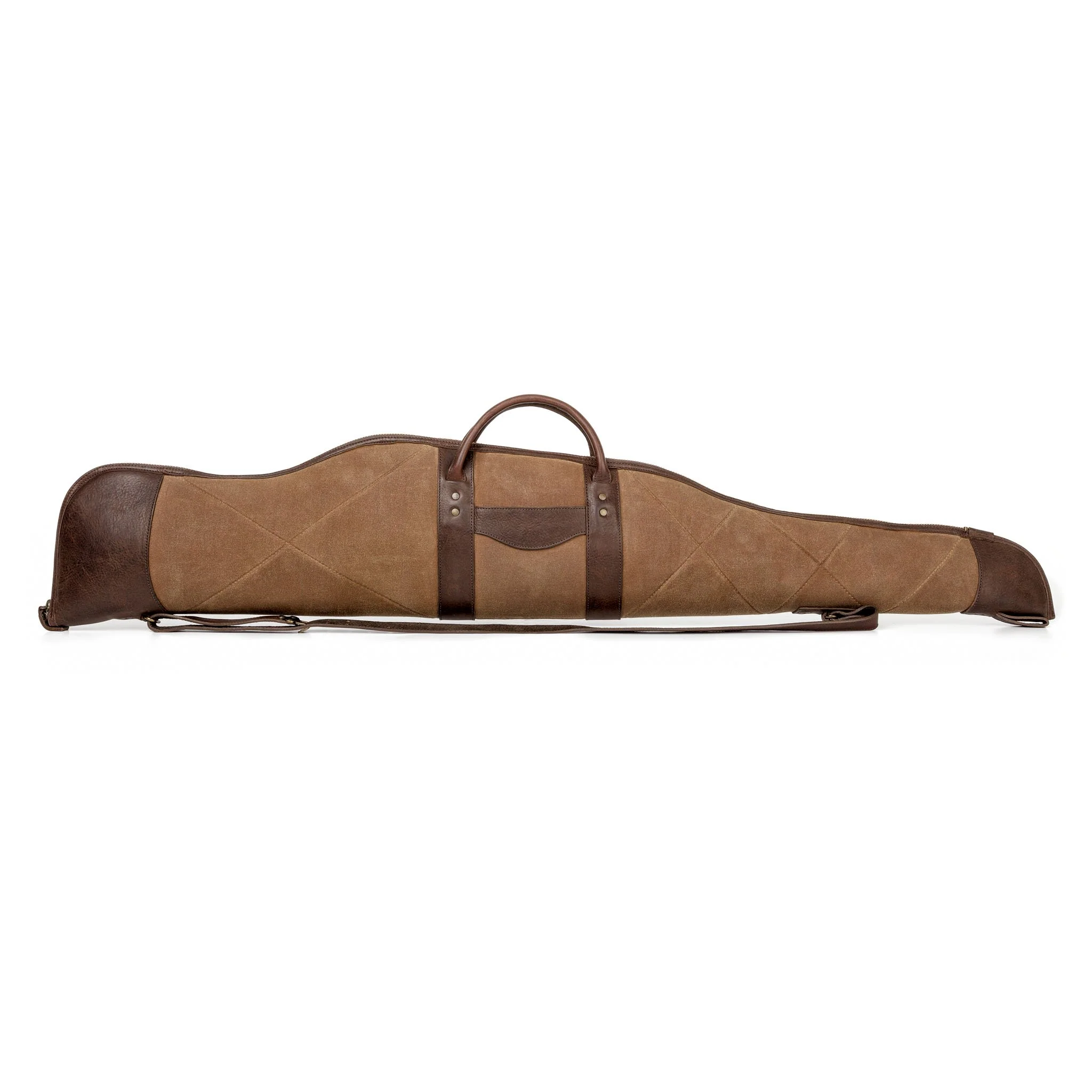 White Wing Waxed Canvas Hunting Rifle Case - Image 2