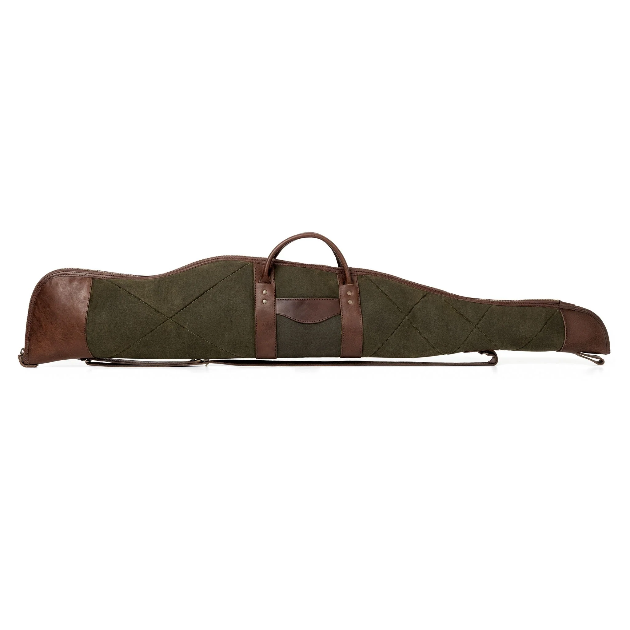White Wing Waxed Canvas Hunting Rifle Case - Image 8