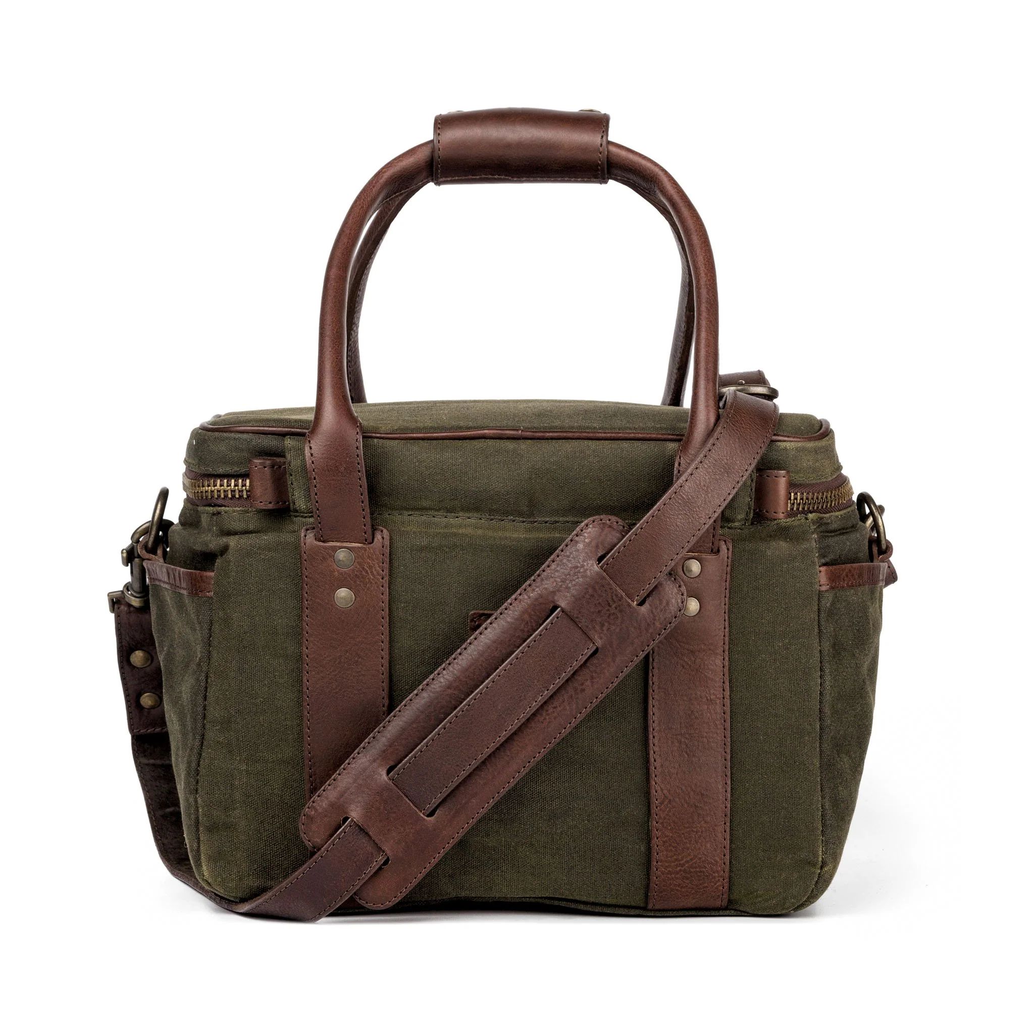 White Wing Waxed Canvas Scout Cooler - Image 9