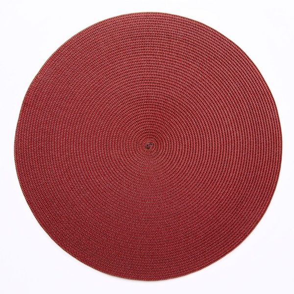 Linen Braid Woven Round Placemat - Image 18