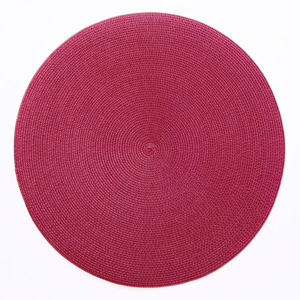 Linen Braid Woven Round Placemat - Image 24