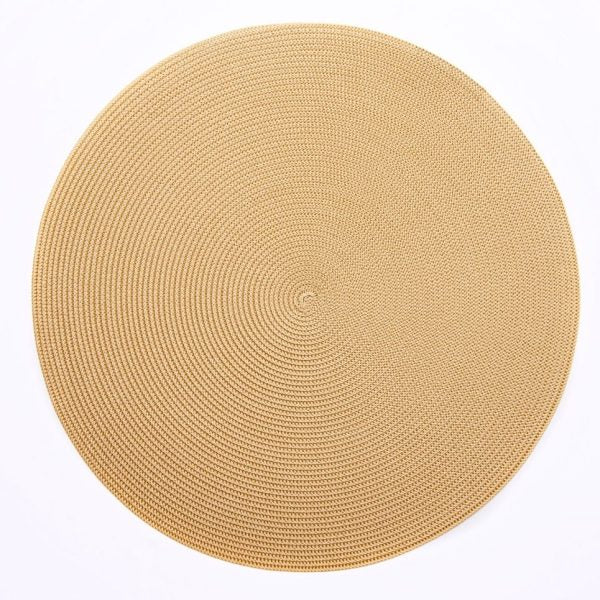 Linen Braid Woven Round Placemat - Image 26