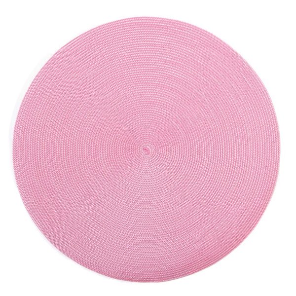 Linen Braid Woven Round Placemat - Image 48