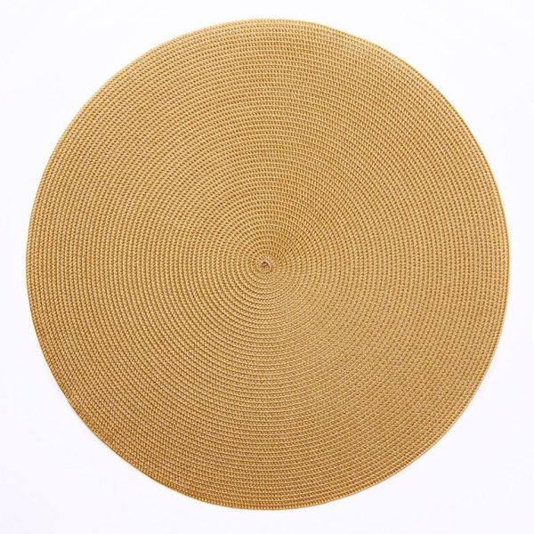 Linen Braid Woven Round Placemat - Image 75